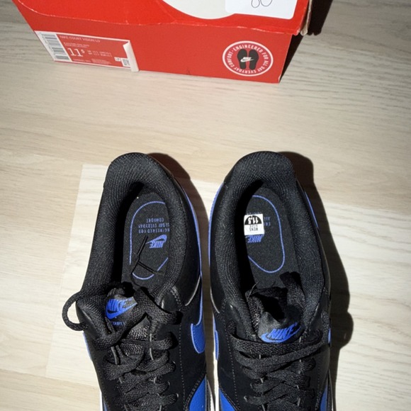 BRAND NEW Nike Court Vision Low Sneakers Black/Game Royal/White DM8681-001 main image 3